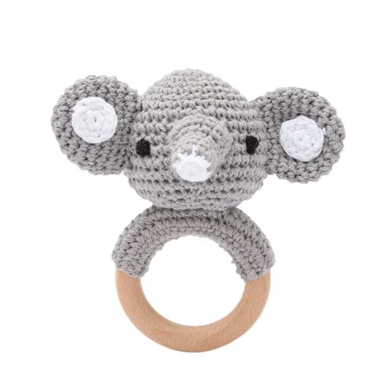0 - December Baby'S Toys Animal Crochet Rattle Toy Baby Toy Crochet Animal Toys Animal Doll Crib Products Baby Comfort Toy - AMIR BAGS INDIA PRIVATE LIMITED
