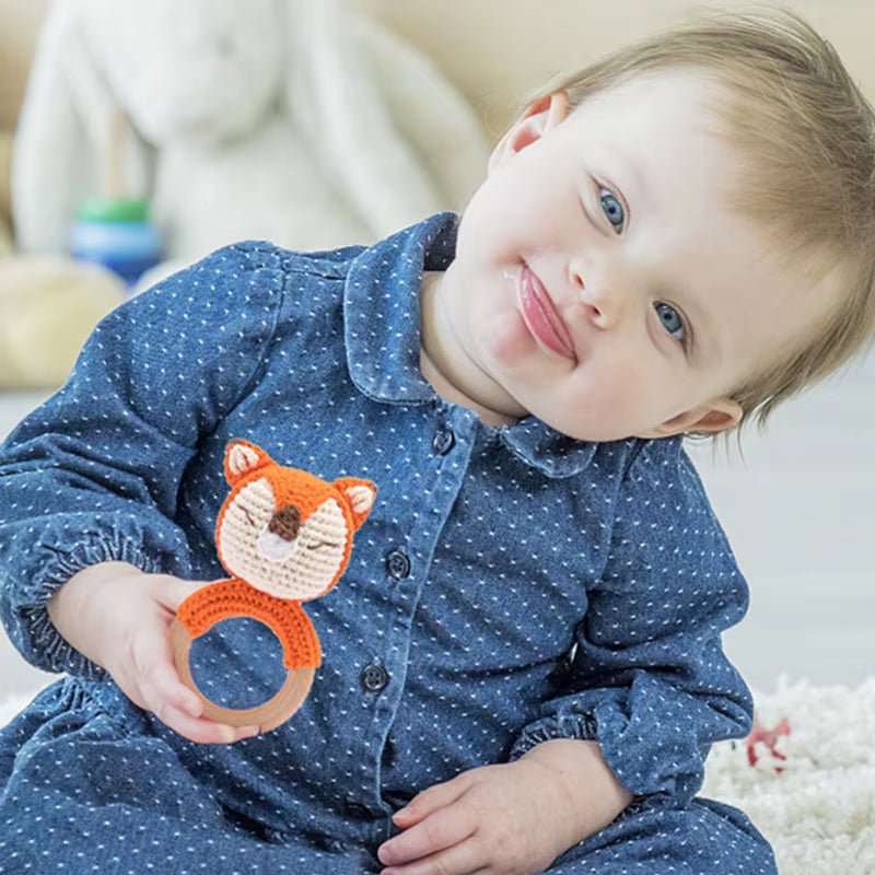 0 - December Baby'S Toys Animal Crochet Rattle Toy Baby Toy Crochet Animal Toys Animal Doll Crib Products Baby Comfort Toy - AMIR BAGS INDIA PRIVATE LIMITED