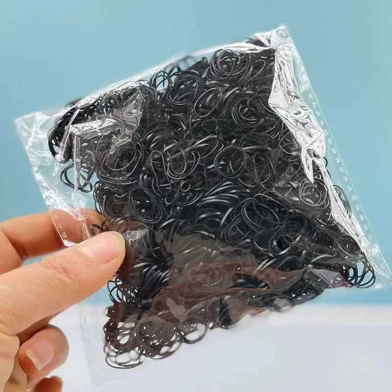 1000Pcs Colorful Disposable Hair Bands Girls Elastic Rubber Band Kids AMIR BAGS INDIA PRIVATE LIMITEDAMIR BAGS INDIA PRIVATE LIMITEDnull