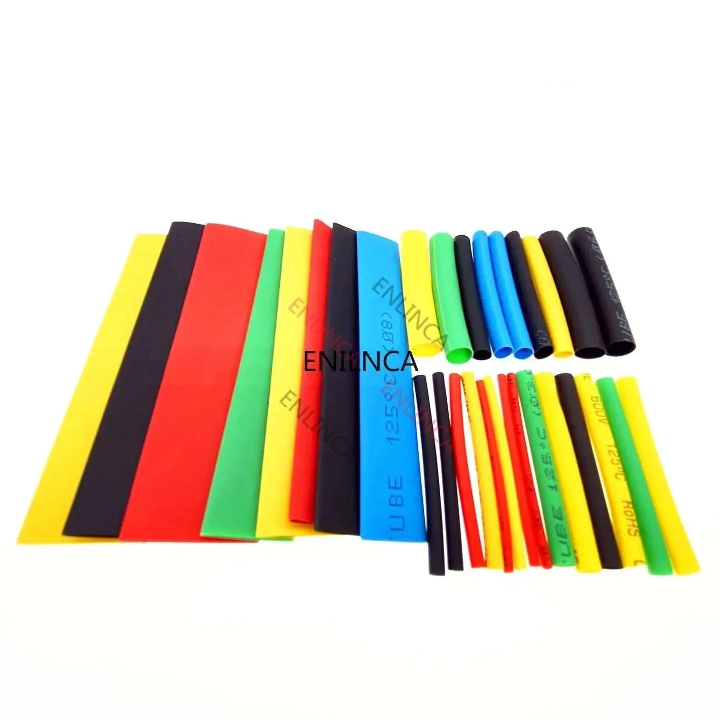 127-750pcs Heat-shrink Tubing Thermoresistant Tube Heat Shrink WrappinMaterial: PolyolefinShrinkage Ratio: 2:1 (will maximum shrink to 1/2 its supplied diameter)Minimum Shrinkage Temp: ≥84°CFull Shrinkage Temp: ≥120°COperating TemperatAMIR BAGS INDIA PRIVATE LIMITEDAMIR BAGS INDIA PRIVATE LIMITEDnull
