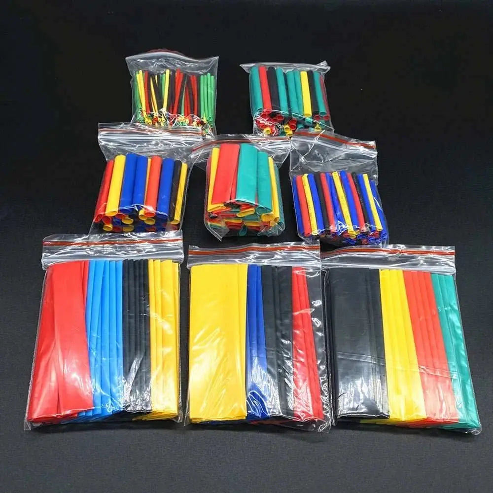 127-750pcs Heat-shrink Tubing Thermoresistant Tube Heat Shrink WrappinMaterial: PolyolefinShrinkage Ratio: 2:1 (will maximum shrink to 1/2 its supplied diameter)Minimum Shrinkage Temp: ≥84°CFull Shrinkage Temp: ≥120°COperating TemperatAMIR BAGS INDIA PRIVATE LIMITEDAMIR BAGS INDIA PRIVATE LIMITEDnull