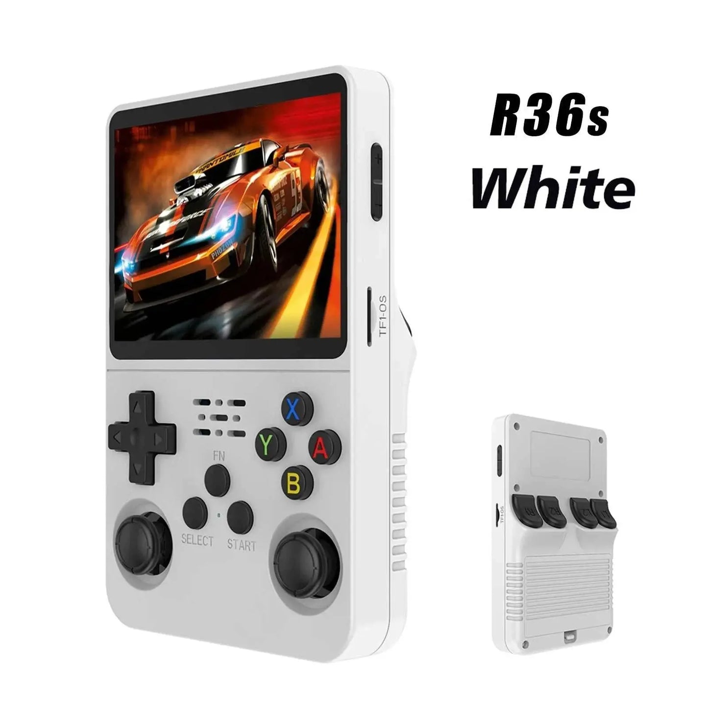 128GB/64GB R36S Retro Handheld Video Game Console Linux System 3.5 Inch IPS Screen Portable Pocket Video Player Games Boy Gift - AMIR BAGS INDIA PRIVATE LIMITED