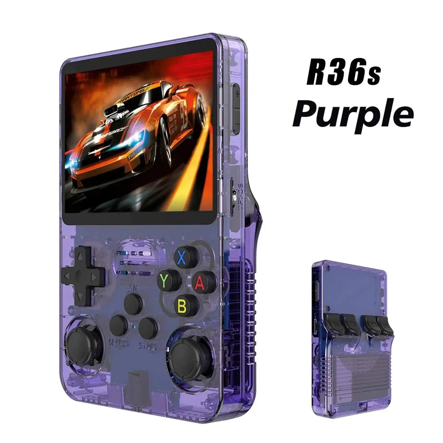 128GB/64GB R36S Retro Handheld Video Game Console Linux System 3.5 Inch IPS Screen Portable Pocket Video Player Games Boy Gift - AMIR BAGS INDIA PRIVATE LIMITED