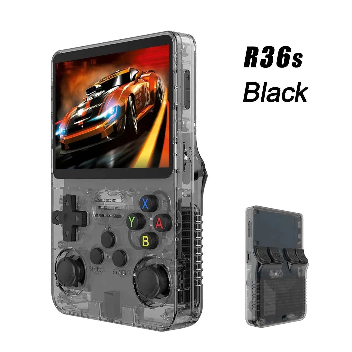 128GB/64GB R36S Retro Handheld Video Game Console Linux System 3.5 Inch IPS Screen Portable Pocket Video Player Games Boy Gift - AMIR BAGS INDIA PRIVATE LIMITED