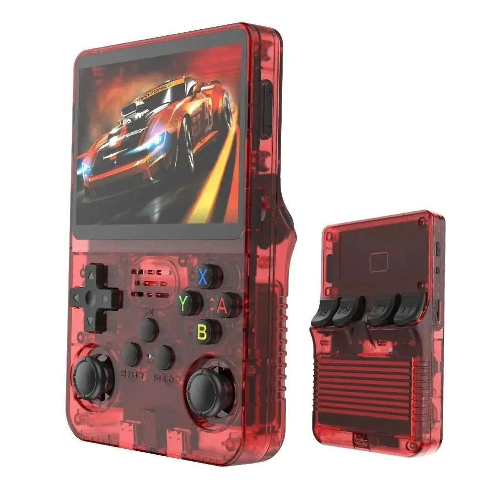 128GB/64GB R36S Retro Handheld Video Game Console Linux System 3.5 Inch IPS Screen Portable Pocket Video Player Games Boy Gift - AMIR BAGS INDIA PRIVATE LIMITED