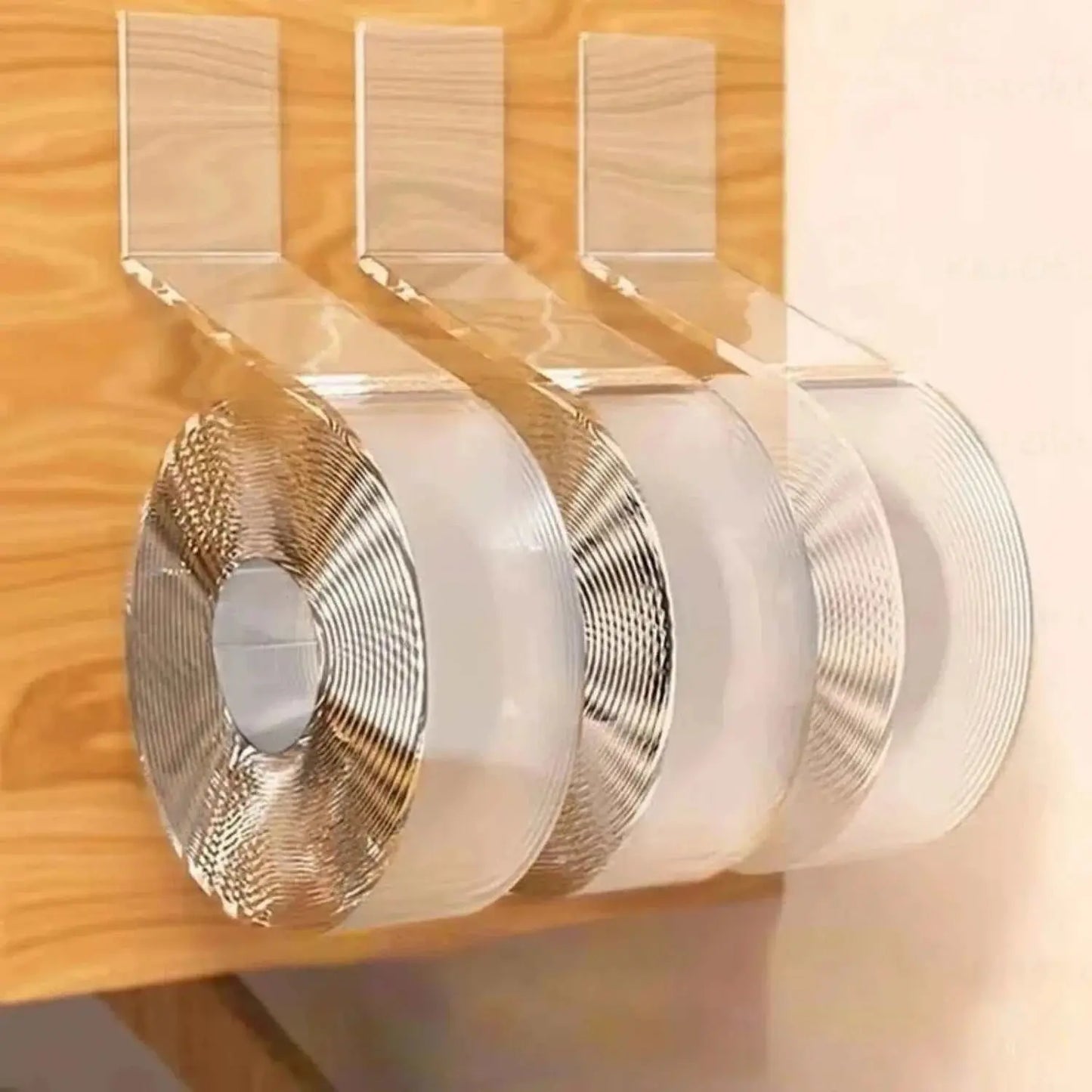 1/3/5M Double Sided Tape Transparent Acrylic Reusable Waterproof Adhesive Tracsless Tape Gadget Doble Cara Nano Tapes - AMIR BAGS INDIA PRIVATE LIMITED