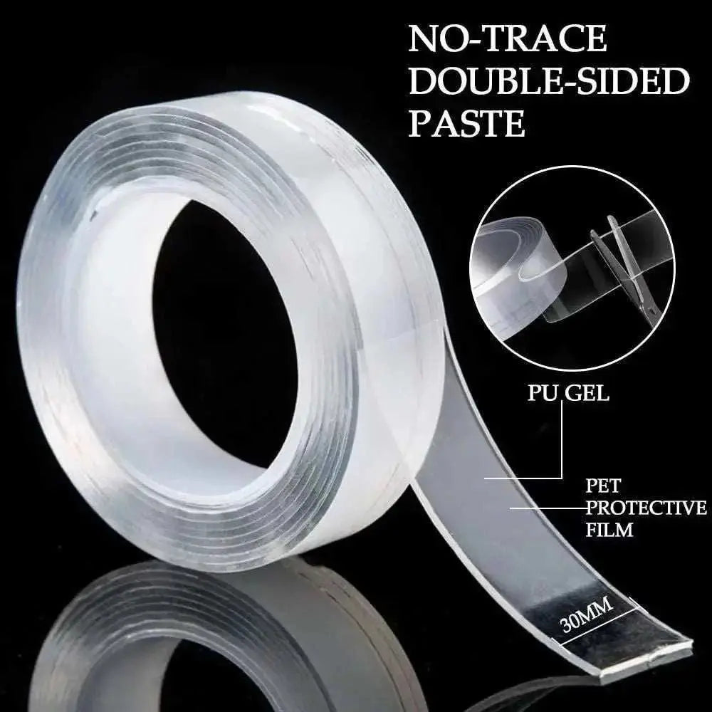 1/3/5m Nano Tape Double-Sided Adhesive Tape Traceless Waterproof Tape Double-sided Adhesive Nano Tape
Shipped within 24 hours1.Washable, can be reused more than 600 times.2. The gel super strong and washable and there are an infinite aAMIR BAGS INDIA PRIVATE LIMITEDAMIR BAGS INDIA PRIVATE LIMITEDNano Tape Double-Sided Adhesive