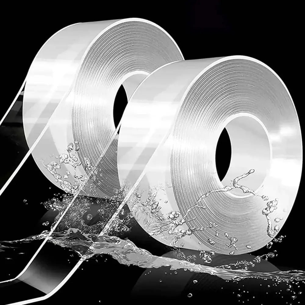 1/3/5M Traceless And Reusable Waterproof Double - sided Tape Nano Tape, Suitable For Kitchen, Bathroom, Office And Other Supplies - AMIR BAGS INDIA PRIVATE LIMITED
