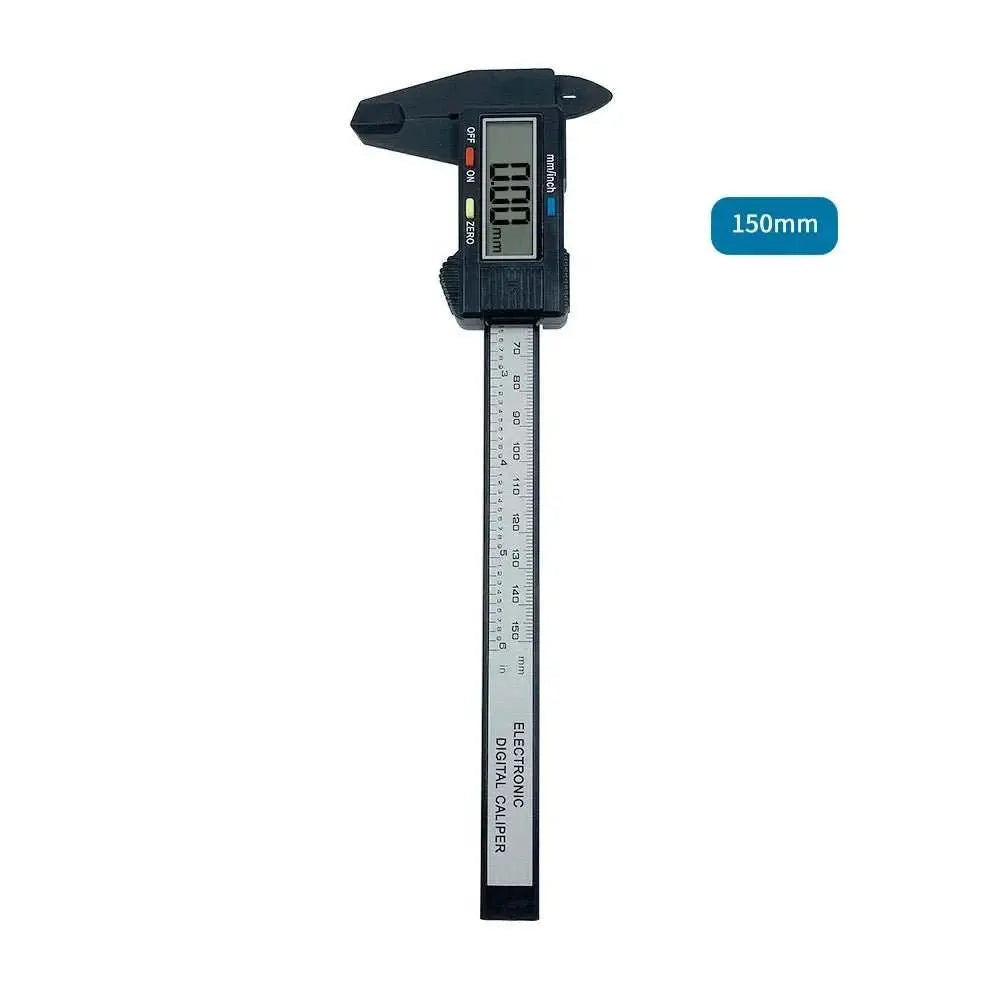 150mm 100mm Electronic Digital Caliper Carbon Fiber Dial Vernier Caliper Gauge Micrometer Measuring Tool Digital Ruler - AMIR BAGS INDIA PRIVATE LIMITED