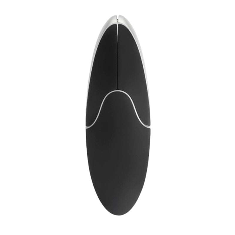Black and silver folding penguin-shaped car clothes hanger made of ABS plastic for car accessories