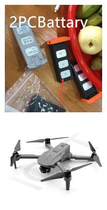 Compact GPS drone with folding design, HD camera, and stabilizing gimbal for aerial photography and easy storage