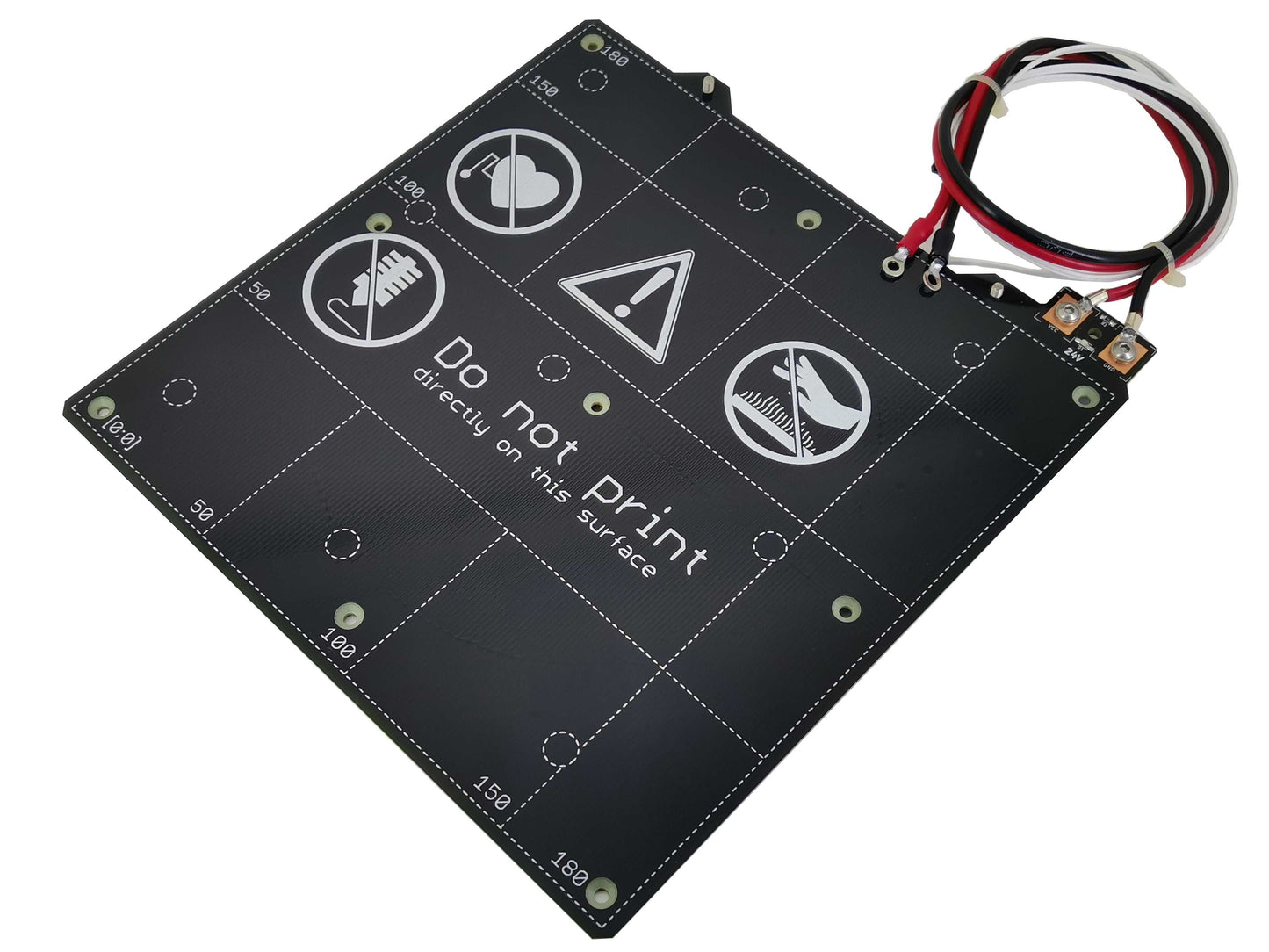 Prusa Mini MK3S 3D printer magnetic heated bed with thermistor and power cord accessory