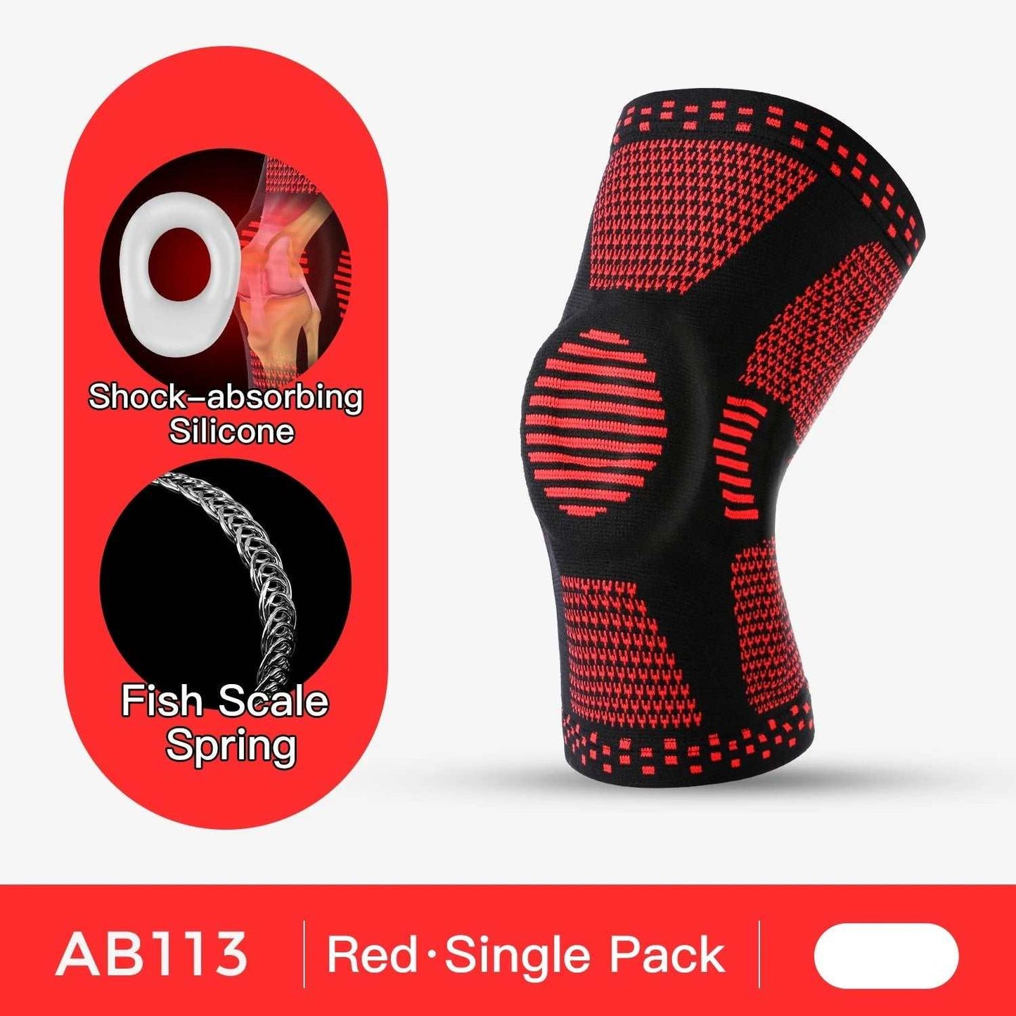 1PC Orthopedic Knee Pad Knee Brace Support Joint Pain Relif Patella Protector Adjustable Sport Kneepad Guard Meniscus Ligament - AMIR BAGS INDIA PRIVATE LIMITED