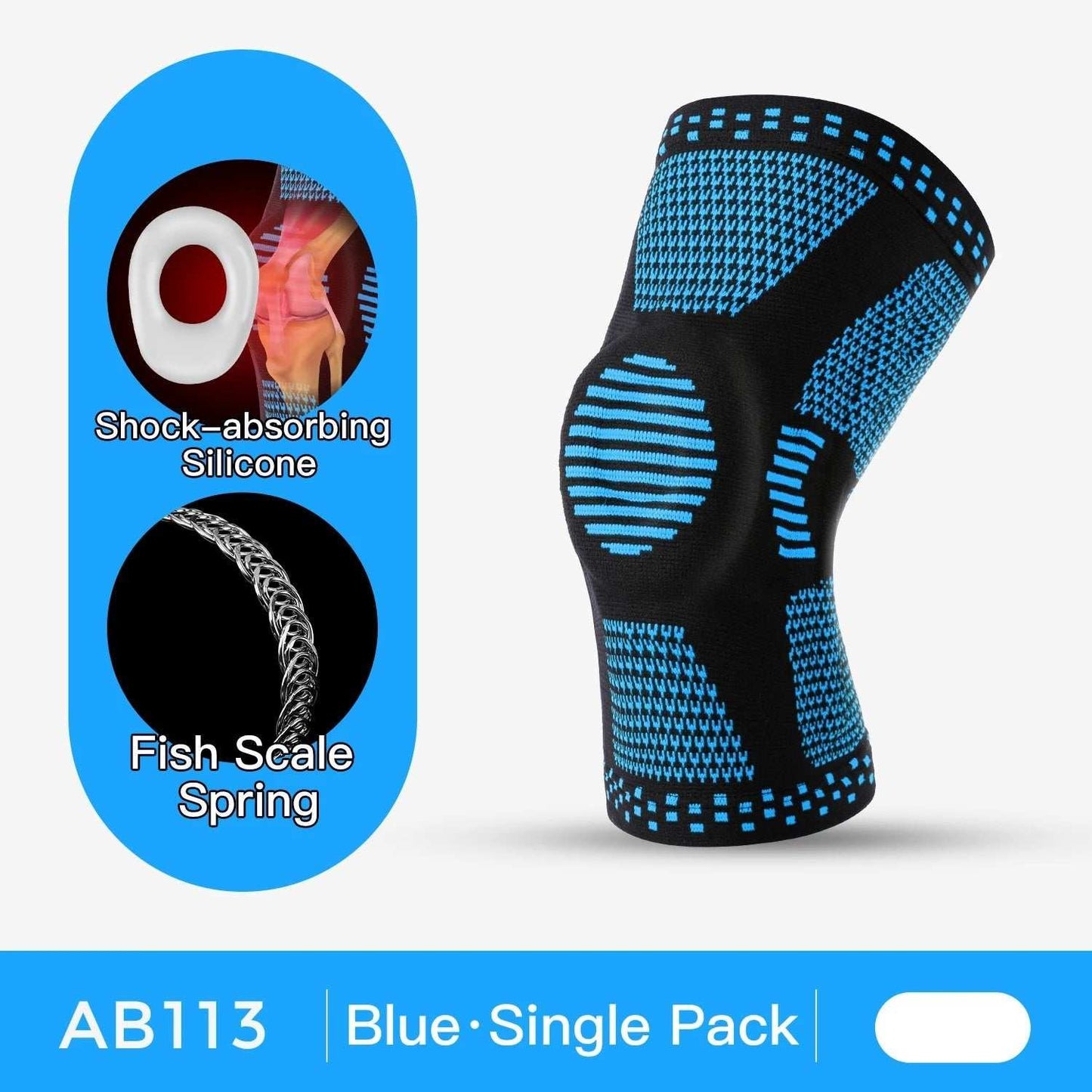 1PC Orthopedic Knee Pad Knee Brace Support Joint Pain Relif Patella Protector Adjustable Sport Kneepad Guard Meniscus Ligament - AMIR BAGS INDIA PRIVATE LIMITED