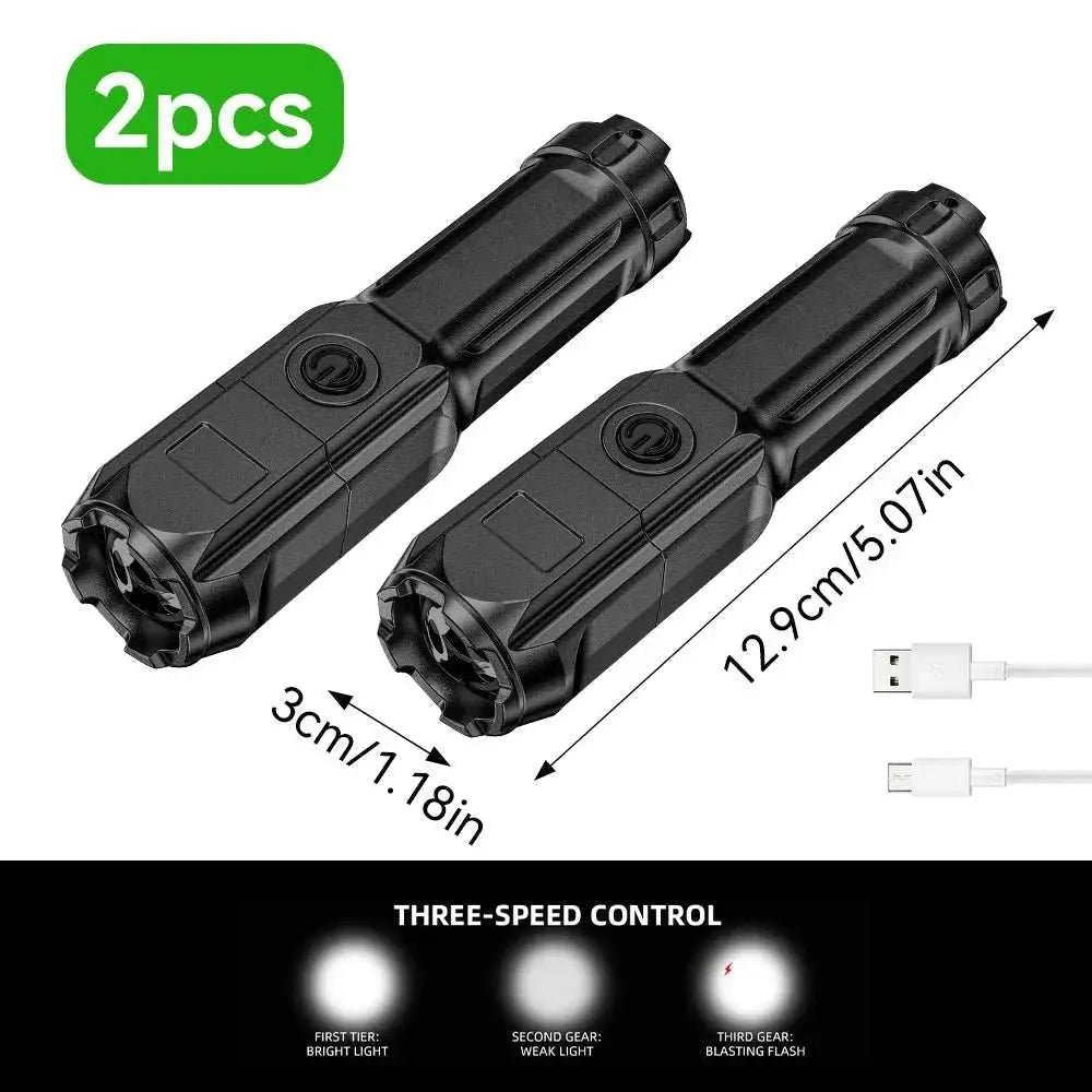 1pc/2pcs COB Keychain Work Light Flashlight Keychain Light Emergency Light, Bottle Opener, Mini Flashlight With Magnetic Base - AMIR BAGS INDIA PRIVATE LIMITED