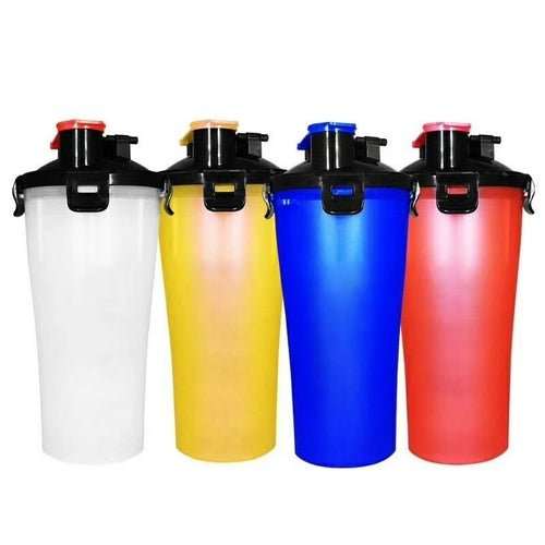 2 in 1 Dog Drinking Water Bottle with Bowls - AMIR BAGS INDIA PRIVATE LIMITED