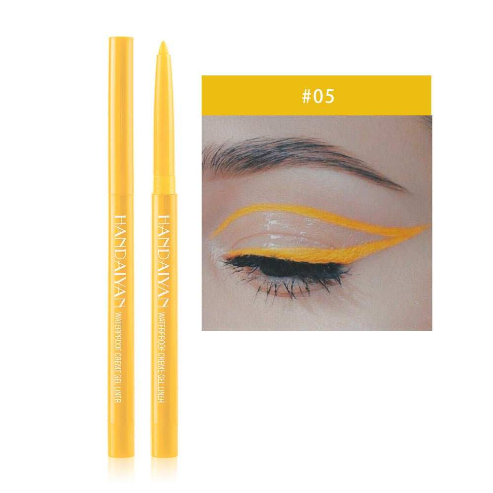 20 Color Cat Eye Makeup Waterproof Neon Colorful Liquid Eyeliner Pen Make Up Comestics Long - lasting Black Eye Liner Pencil - AMIR BAGS INDIA PRIVATE LIMITED