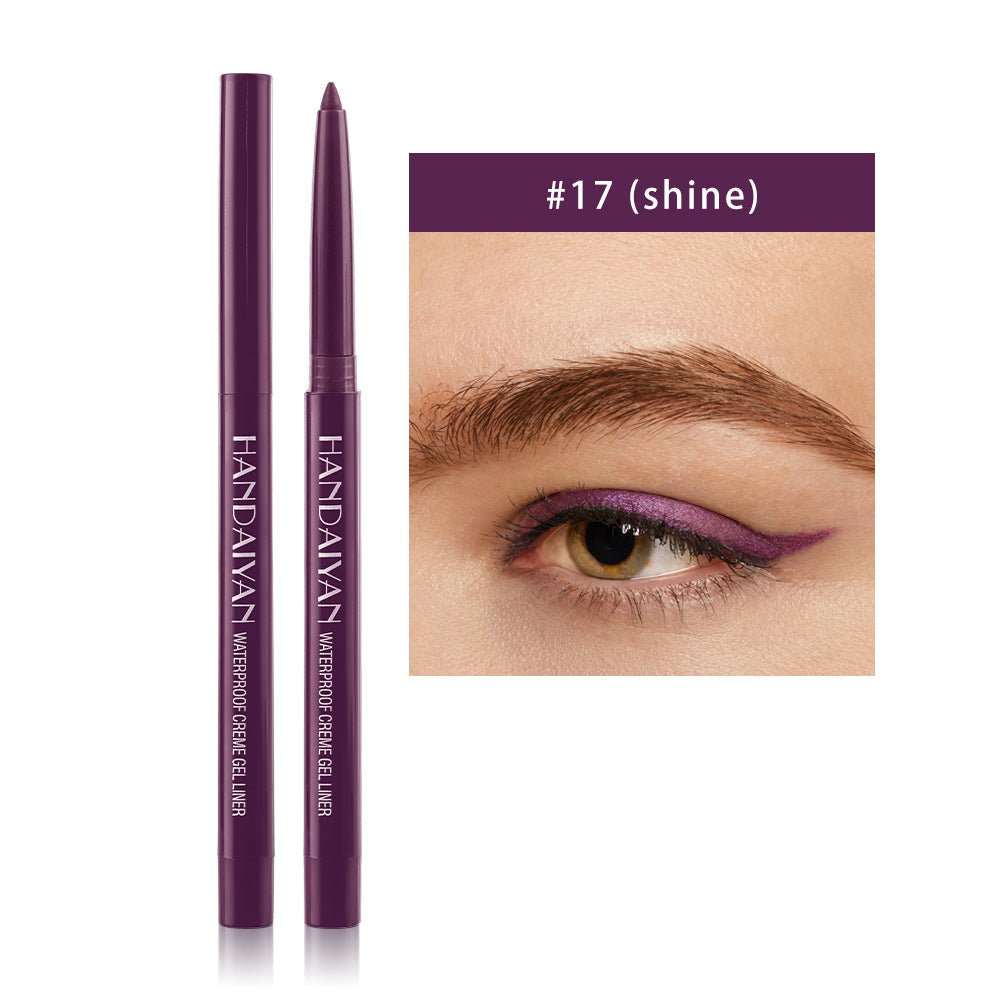 20 Color Cat Eye Makeup Waterproof Neon Colorful Liquid Eyeliner Pen Make Up Comestics Long - lasting Black Eye Liner Pencil - AMIR BAGS INDIA PRIVATE LIMITED