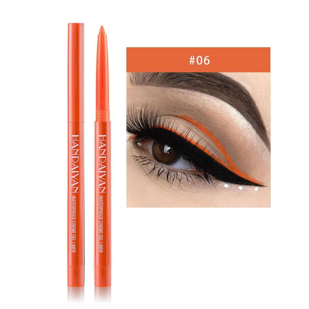20 Color Cat Eye Makeup Waterproof Neon Colorful Liquid Eyeliner Pen Make Up Comestics Long - lasting Black Eye Liner Pencil - AMIR BAGS INDIA PRIVATE LIMITED