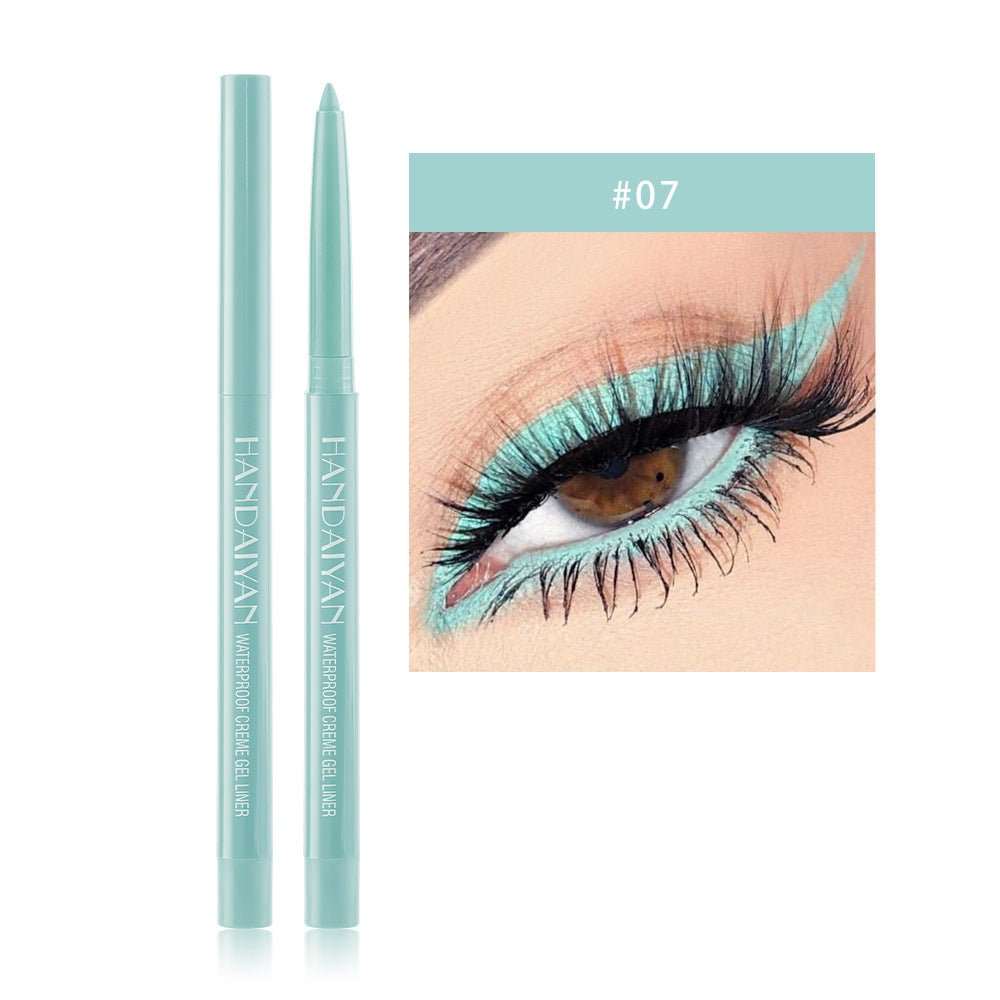 20 Color Cat Eye Makeup Waterproof Neon Colorful Liquid Eyeliner Pen Make Up Comestics Long - lasting Black Eye Liner Pencil - AMIR BAGS INDIA PRIVATE LIMITED