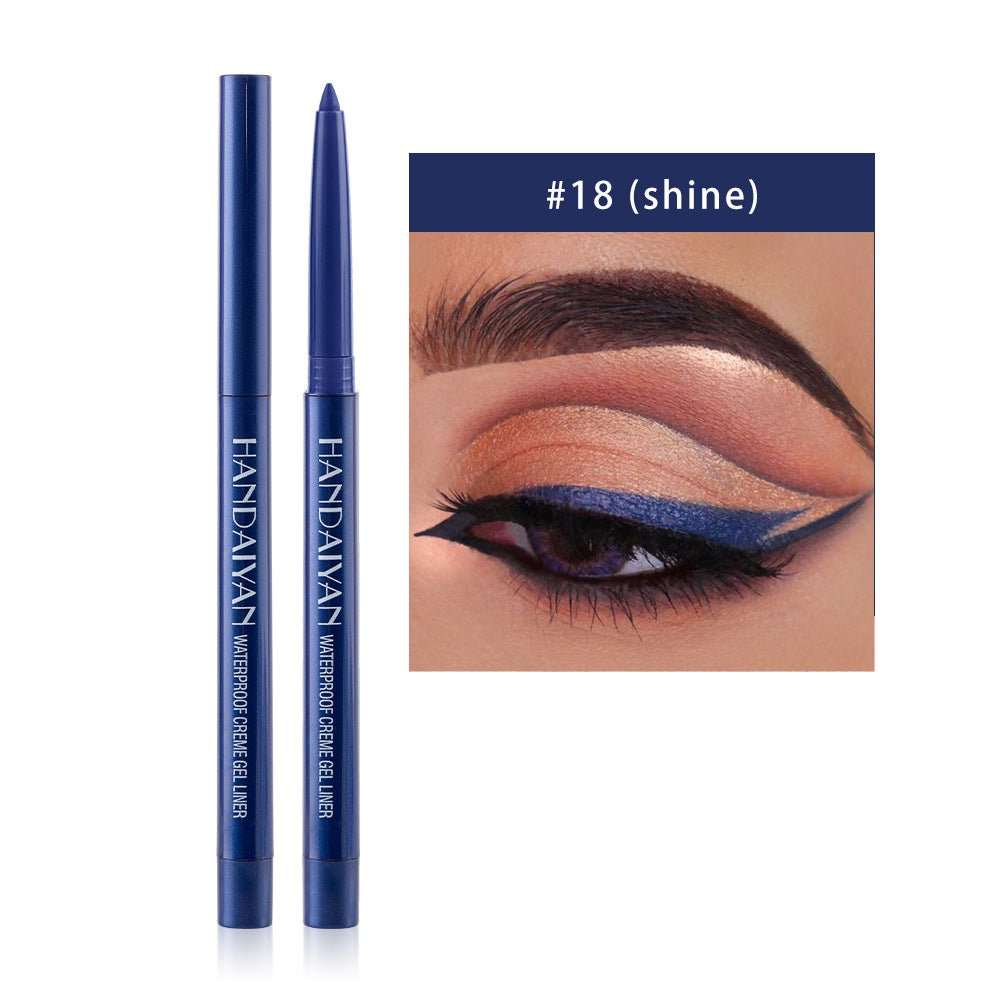 20 Color Cat Eye Makeup Waterproof Neon Colorful Liquid Eyeliner Pen Make Up Comestics Long - lasting Black Eye Liner Pencil - AMIR BAGS INDIA PRIVATE LIMITED
