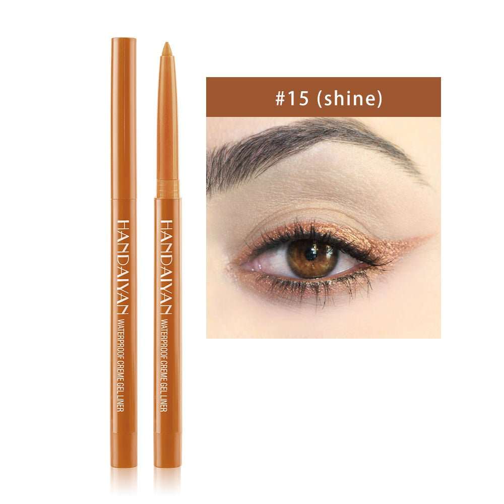 20 Color Cat Eye Makeup Waterproof Neon Colorful Liquid Eyeliner Pen Make Up Comestics Long - lasting Black Eye Liner Pencil - AMIR BAGS INDIA PRIVATE LIMITED