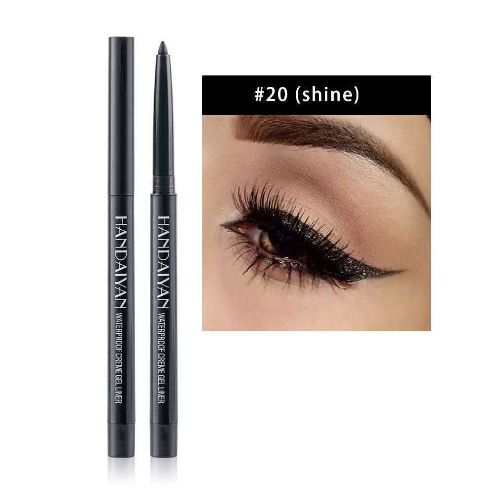 20 Color Cat Eye Makeup Waterproof Neon Colorful Liquid Eyeliner Pen Make Up Comestics Long - lasting Black Eye Liner Pencil - AMIR BAGS INDIA PRIVATE LIMITED