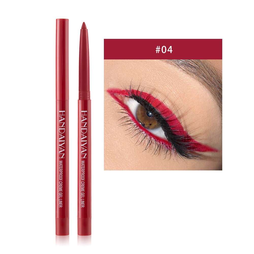 20 Color Cat Eye Makeup Waterproof Neon Colorful Liquid Eyeliner Pen Make Up Comestics Long - lasting Black Eye Liner Pencil - AMIR BAGS INDIA PRIVATE LIMITED