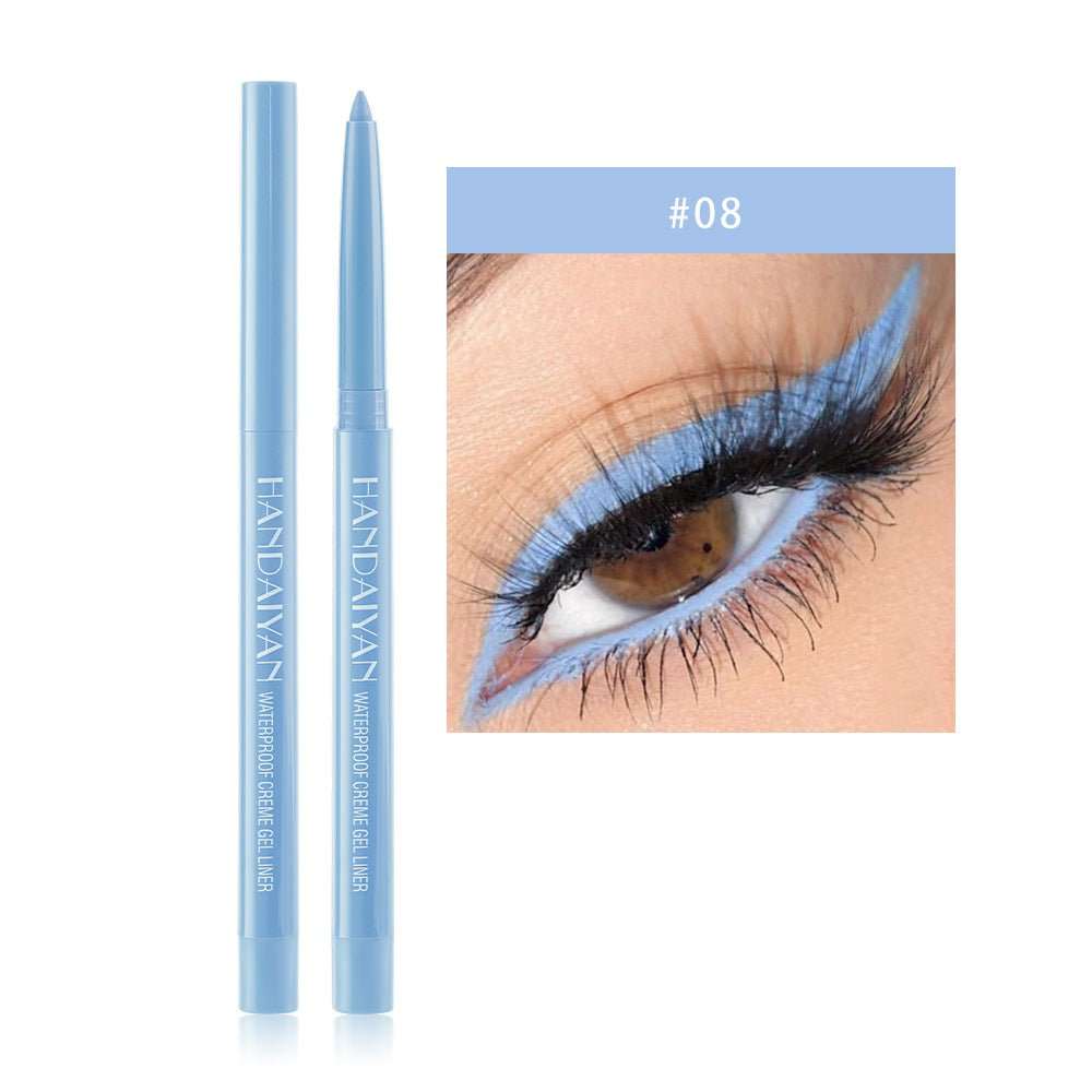 20 Color Cat Eye Makeup Waterproof Neon Colorful Liquid Eyeliner Pen Make Up Comestics Long - lasting Black Eye Liner Pencil - AMIR BAGS INDIA PRIVATE LIMITED