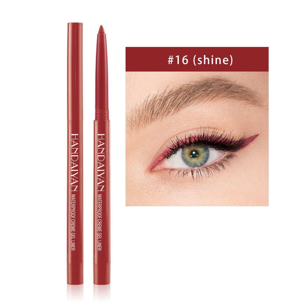 20 Color Cat Eye Makeup Waterproof Neon Colorful Liquid Eyeliner Pen Make Up Comestics Long - lasting Black Eye Liner Pencil - AMIR BAGS INDIA PRIVATE LIMITED
