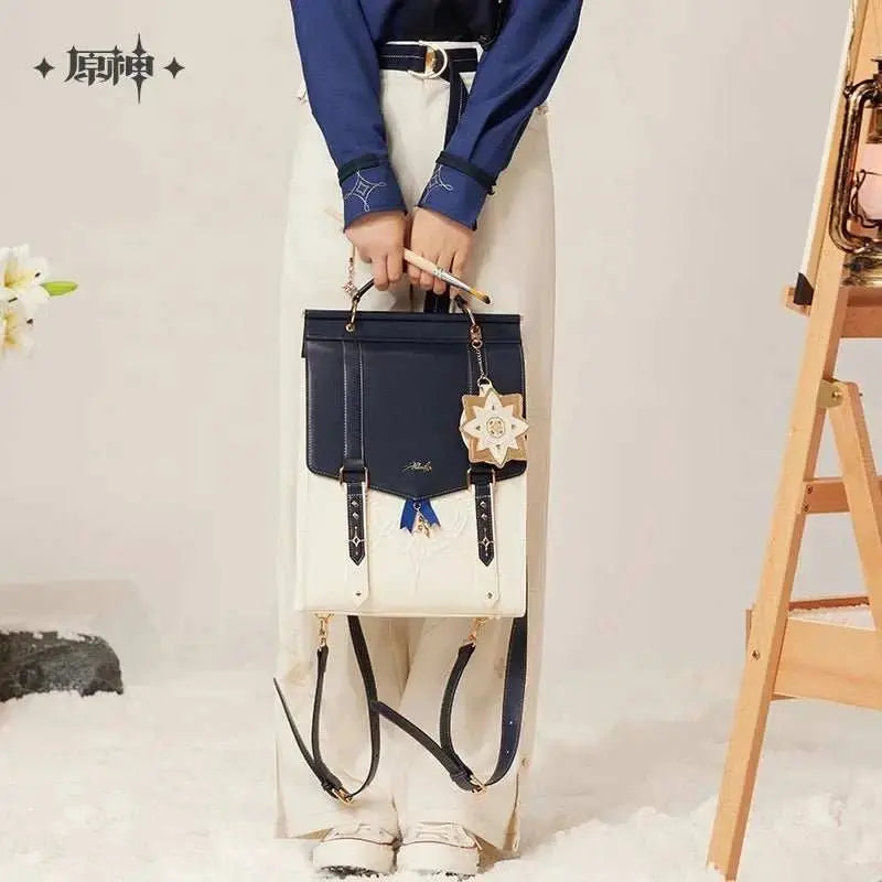 2025 Genshin Impact Kreideprinz Albedo ita bag itabag anime backpack Gifts for friends - AMIR BAGS INDIA PRIVATE LIMITED