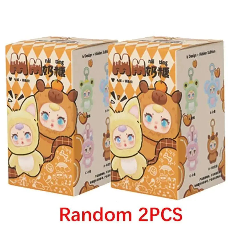 2025 New Cute Milk Candy Keychain Mysterious Blind Box Car Key Decoration Backpack Pendant Doll Small Gift Wholesale - AMIR BAGS INDIA PRIVATE LIMITED