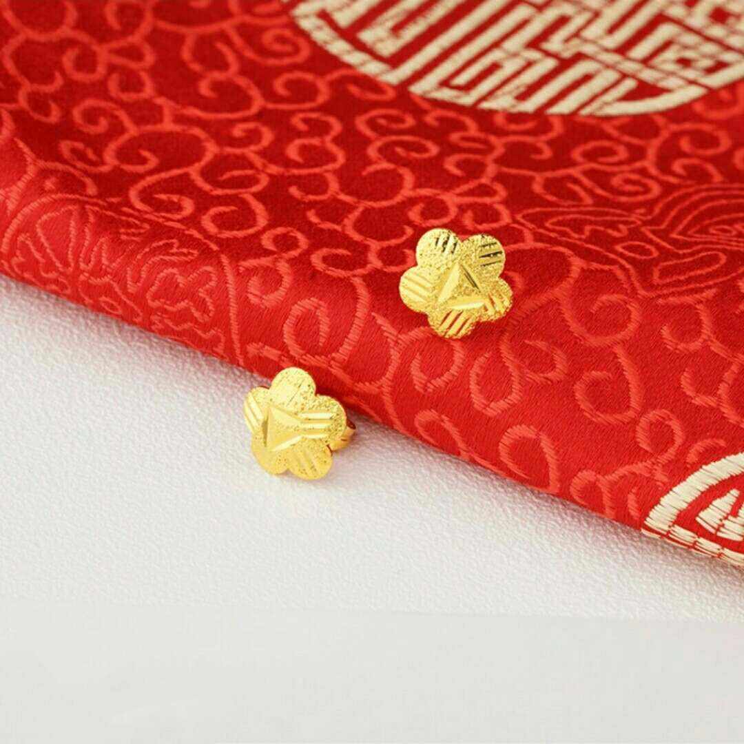 24K Gold Plated Earrings Euro Gold Jewelry New Popular Earrings - AMIR BAGS INDIA PRIVATE LIMITED
