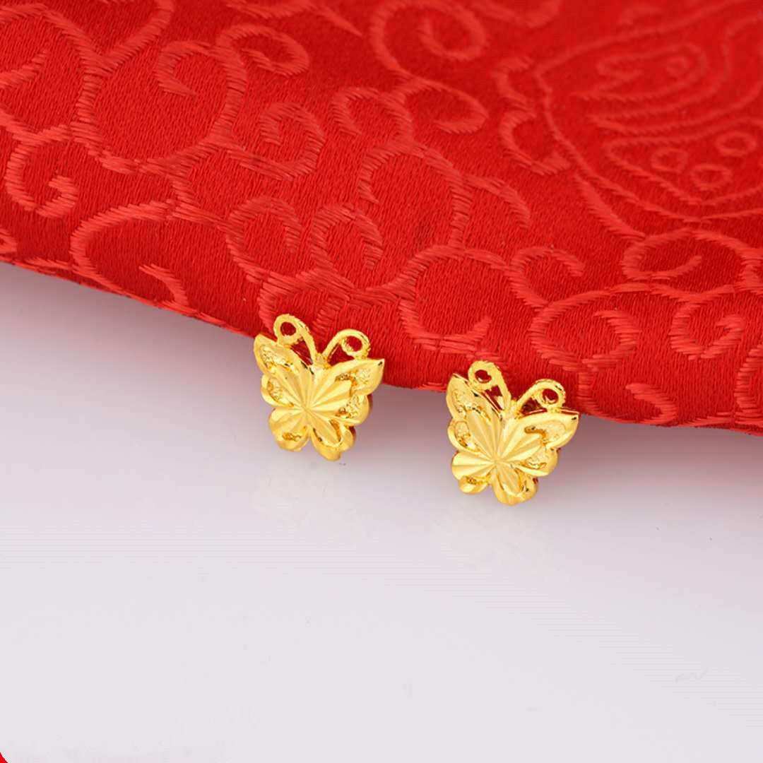 24K Gold Plated Earrings Euro Gold Jewelry New Popular Earrings - AMIR BAGS INDIA PRIVATE LIMITED