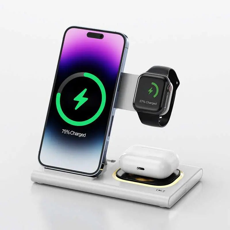 3 IN 1 15W Wireless Charging Charger Magnetic Desktop Night Light IwatProduct information:Color A80 Black, A80 White, A80 Orange, A80 Yellow, A80 Blue, A80 Purple, A80 RedStyle Universal
Size:
Packing list:
Wireless chargerDropshipmanAMIR BAGS INDIA PRIVATE LIMITEDnull