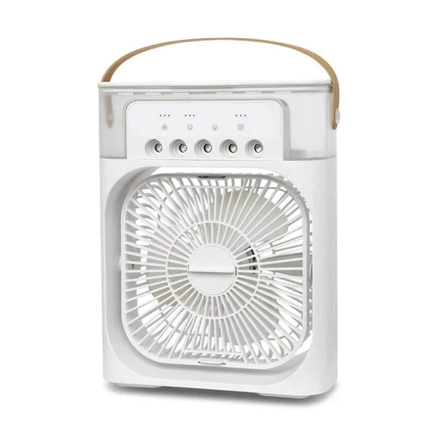 3 In 1 Fan Air Conditioners Portable USB Electric Fan LED Night Light Features:Mist Function: Includes a built-in water tank for misting to increase airs humidity, improve comfort and relieve dryness in hot weather.Low noise: The fan hAMIR BAGS INDIA PRIVATE LIMITEDAMIR BAGS INDIA PRIVATE LIMITEDnull