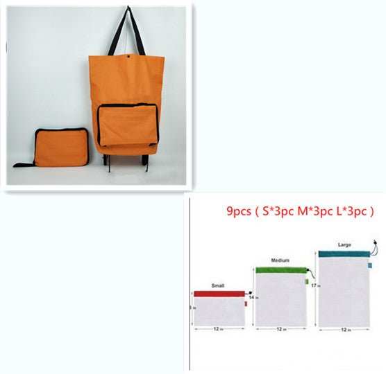 3 in 1 Heavy Duty Shopping Cart - AMIR BAGS INDIA PRIVATE LIMITED