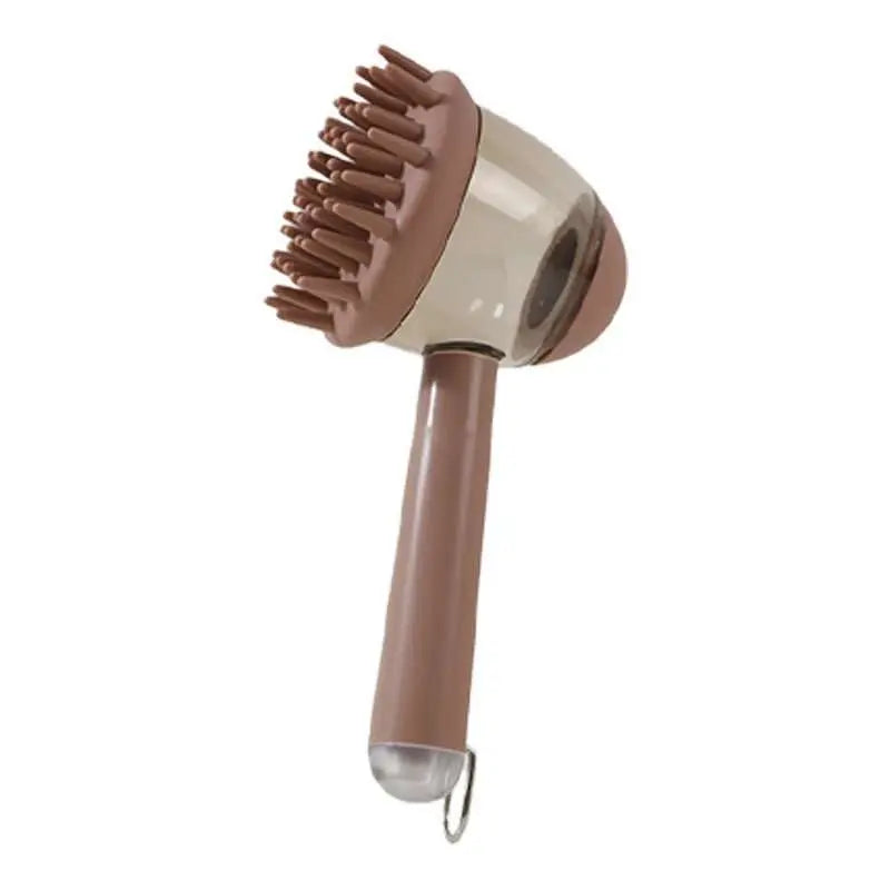 3 In 1 Pets Bath Brush For Dogs And Cats Shower Massage Brush, Depilation Comb And Foaming Tool, Anti - frizz Beauty Brush Pet Products - AMIR BAGS INDIA PRIVATE LIMITED