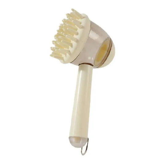 3 In 1 Pets Bath Brush For Dogs And Cats Shower Massage Brush, Depilation Comb And Foaming Tool, Anti - frizz Beauty Brush Pet Products - AMIR BAGS INDIA PRIVATE LIMITED