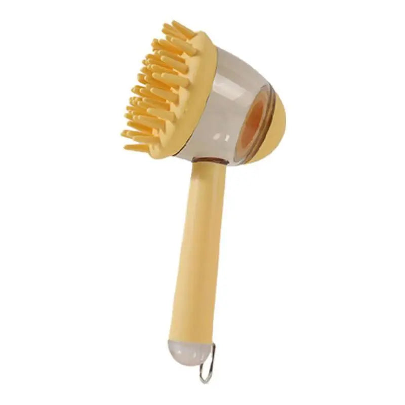 3 In 1 Pets Bath Brush For Dogs And Cats Shower Massage Brush, Depilation Comb And Foaming Tool, Anti - frizz Beauty Brush Pet Products - AMIR BAGS INDIA PRIVATE LIMITED