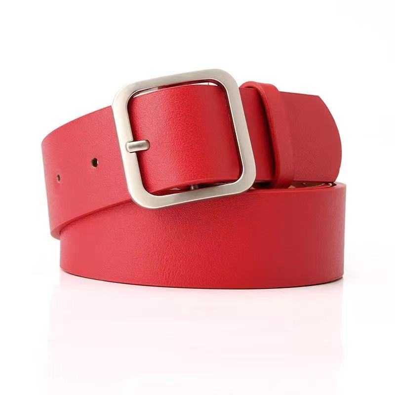 35cm Wide New Retro Alloy Square Buckle Belt - AMIR BAGS INDIA PRIVATE LIMITED