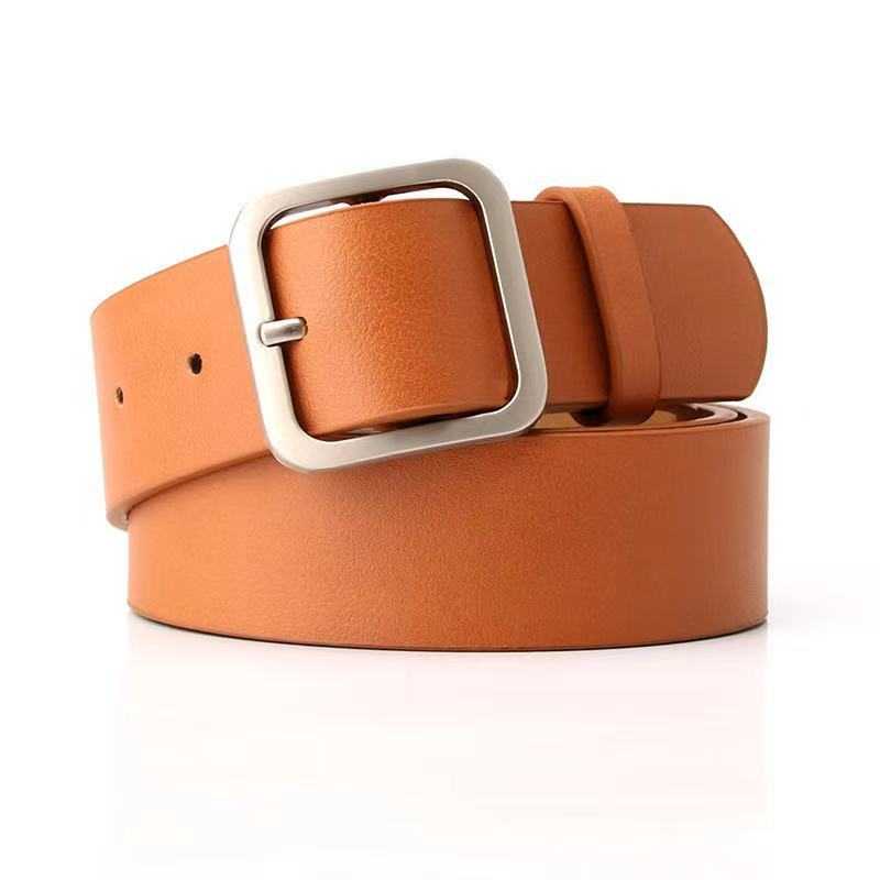 35cm Wide New Retro Alloy Square Buckle Belt - AMIR BAGS INDIA PRIVATE LIMITED