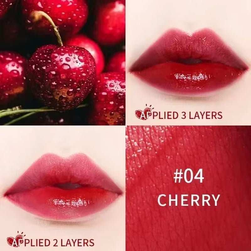 4 Colors Mini Lip Gloss Water Mirror Jelly Long Lasting Lip Glaze Lip Makeup Waterproof Moisturizing Liquid Lipstick Cosmetic - AMIR BAGS INDIA PRIVATE LIMITED