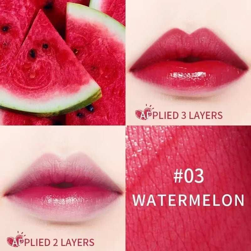 4 Colors Mini Lip Gloss Water Mirror Jelly Long Lasting Lip Glaze Lip Makeup Waterproof Moisturizing Liquid Lipstick Cosmetic - AMIR BAGS INDIA PRIVATE LIMITED