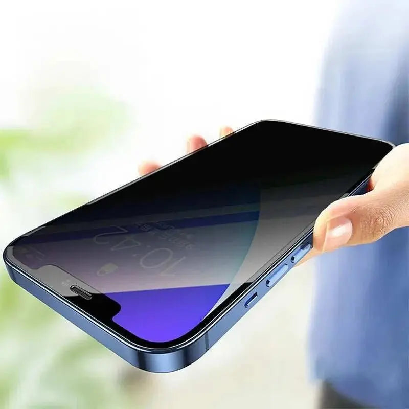 4PCS Privacy Screen Protector For iPhone 14 Pro Max 16 Pro Anti - Spy Glass For iPhone 13 15 12 11 Pro Max 13 Mini Tempered Glass - AMIR BAGS INDIA PRIVATE LIMITED