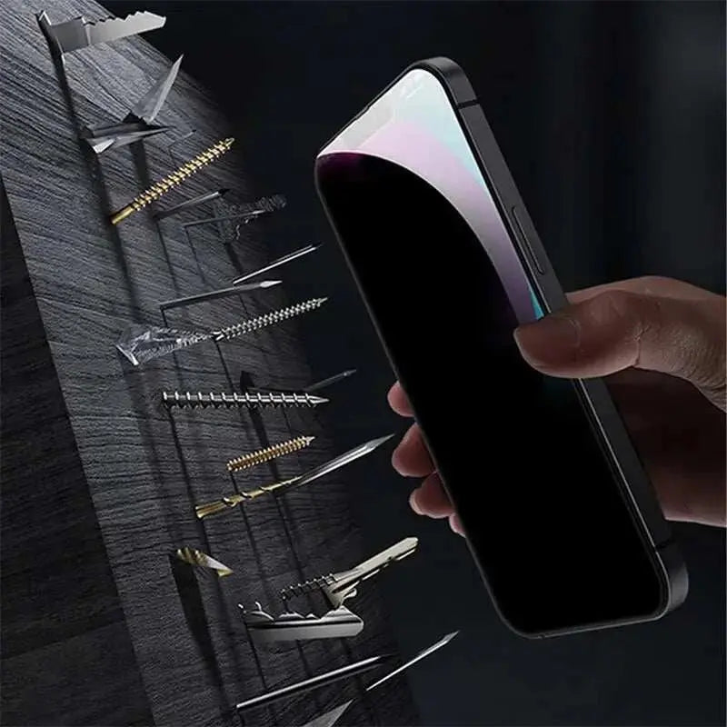 4PCS Privacy Screen Protector For iPhone 14 Pro Max 16 Pro Anti - Spy Glass For iPhone 13 15 12 11 Pro Max 13 Mini Tempered Glass - AMIR BAGS INDIA PRIVATE LIMITED