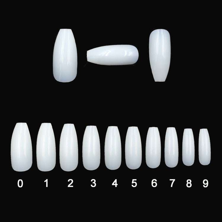 500 transparent natural fake nails - AMIR BAGS INDIA PRIVATE LIMITED
