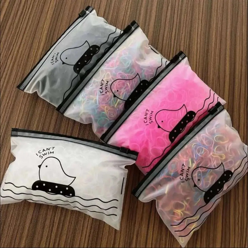 500/1000/2000pcs Girls Colourful Disposable Rubber Band Hair Ties HeadAMIR BAGS INDIA PRIVATE LIMITEDAMIR BAGS INDIA PRIVATE LIMITEDnull