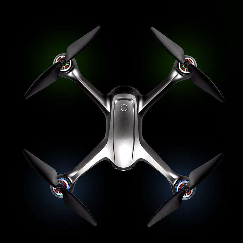 Intelligent and precise positioning GPS brushless quadcopter drone with 1080P HD camera and grey plastic body