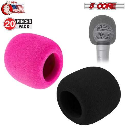 5Core Microphone Cover Soft Foam Mic Windscreen Windproof Sponge for - AMIR BAGS INDIA PRIVATE LIMITED